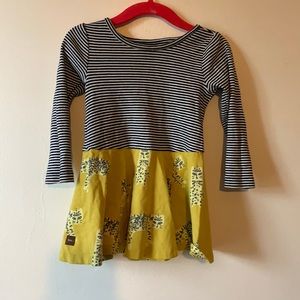 Tea collection Leopard Cats striped dress